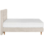 BOXSPRINGBED 160 cm x 200 cm, wit textiel thumbnail 7