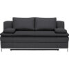 BOXSPRINGBANK, antraciet textiel