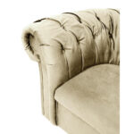 CHESTERFIELD FAMSTOEL, wit textiel thumbnail 3
