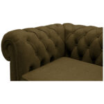 CHESTERFIELD BANK, kaki textiel thumbnail 5