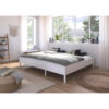 FAMILIEBED 240 cm x 200 cm, houtmateriaal wit