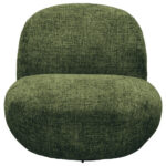 STOEL, donkergroen textiel thumbnail 3