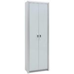 GARDEROBE wit, aluminiumkleur thumbnail 1
