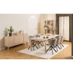 EETTAFEL, eikenkleurig gefineerd eiken thumbnail 2