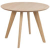 EETTAFEL, eikenkleurig gefineerd eiken