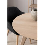 EETTAFEL, eikenkleurig gefineerd eiken thumbnail 6