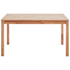 EETTAFEL, eikenkleurig eikenhout