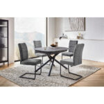 EETTAFEL, antraciet, zwart thumbnail 3