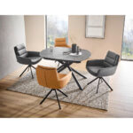 EETTAFEL, antraciet, zwart thumbnail 6