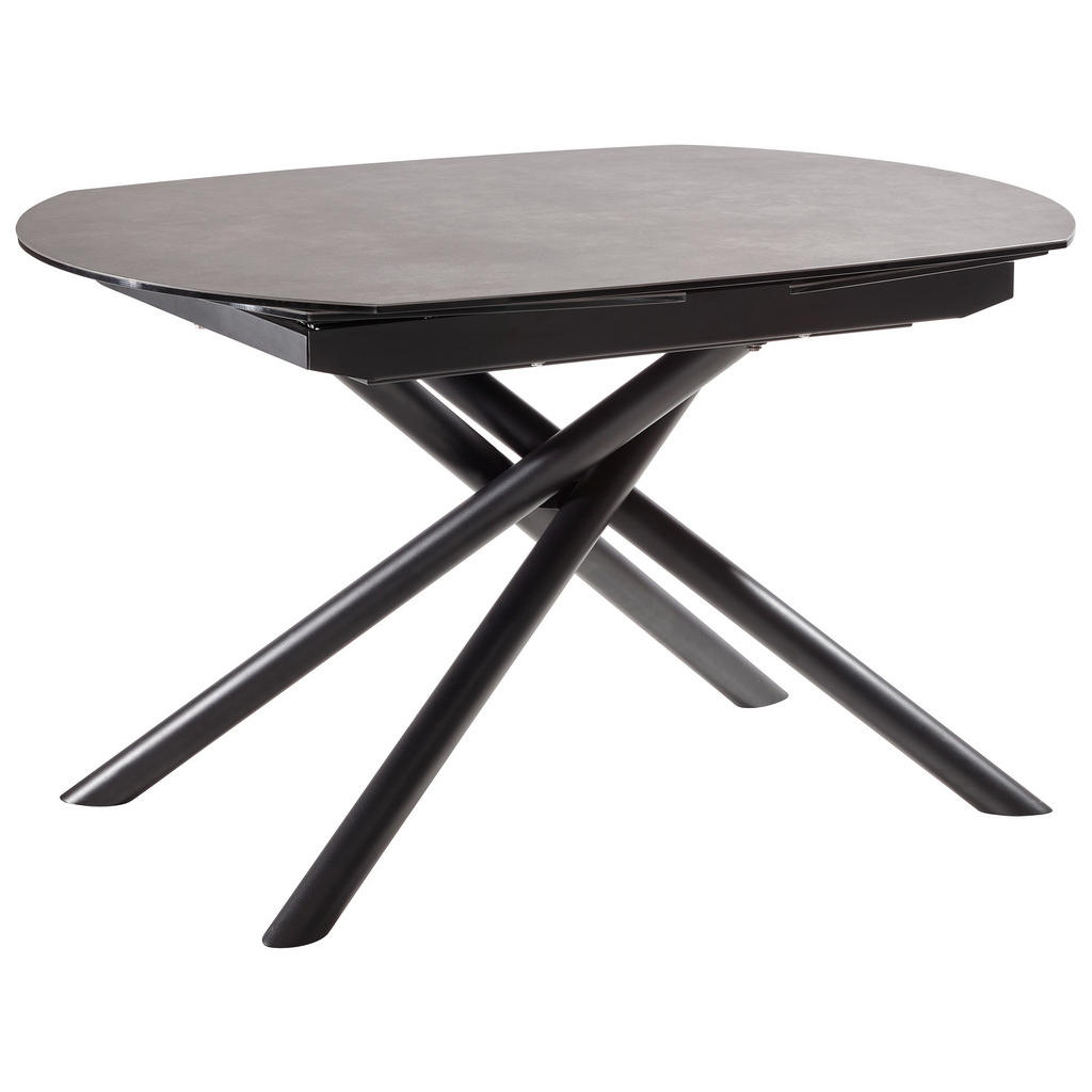 EETTAFEL, antraciet, zwart