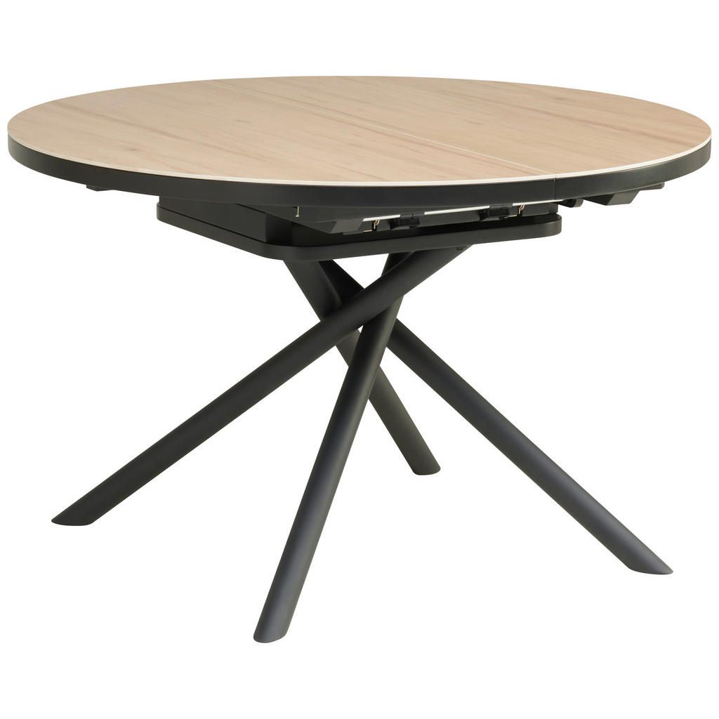EETTAFEL, zwart, amberkleur