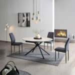 EETTAFEL, zwart, wit thumbnail 2