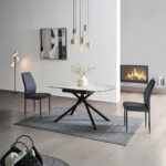 EETTAFEL, zwart, wit thumbnail 3