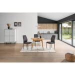 EETTAFEL, massief wild eiken wild eiken thumbnail 5