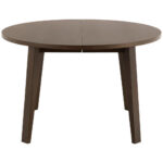 EETTAFEL, donkerbruin gefineerd eiken thumbnail 1