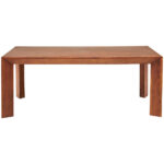 EETTAFEL, massief mangohout donkerbruin thumbnail 7