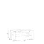 CLUBTAFEL, 110/45/70 cm eikenkleur thumbnail 3