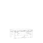 CLUBTAFEL, 110/45/70 cm eikenkleur thumbnail 4