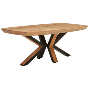 CLUBTAFEL, zwart, acaciakleur
