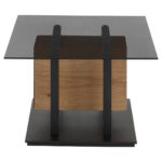 CLUBTAFEL, zwart, eikenkleur thumbnail 3