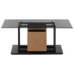 CLUBTAFEL, zwart, eikenkleur thumbnail 5