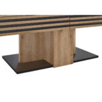 CLUB TAFEL, zwart, ambachtelijk eiken thumbnail 6