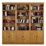 BOEKENKAST 223/222/34 cm grenen kleur thumbnail 4