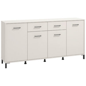 Een ladekast, een slaapkamer