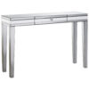 CONSOLETAFEL, 120/80/35,5 cm, zilverkleur