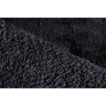 Fleece Velvet Grafiet 160/230 cm getuft grafietkleur thumbnail 5