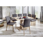 HOEKBANK, textiel, materiaal hout grijs, kleur eiken thumbnail 3
