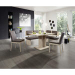 HOEKBANK, textiel, materiaal hout grijs, kleur eiken thumbnail 5