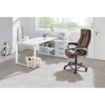 HOEKBUREAU, houtmateriaal, wit, hoogglans thumbnail 2