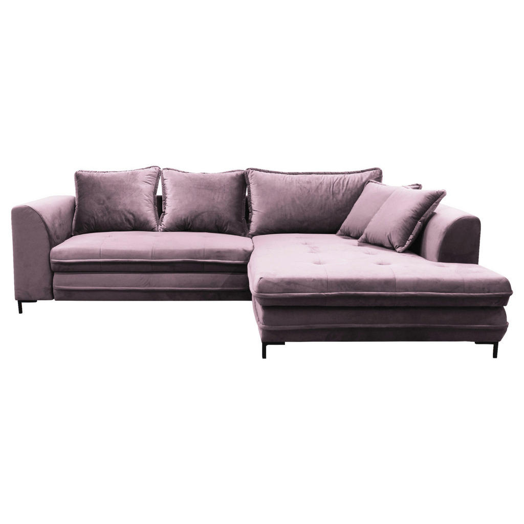 HOEKSTOELSET, velours bosfruitkleur