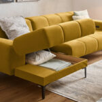 HOEKZITSET, currykleur chenille thumbnail 4