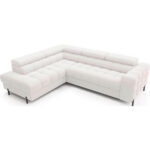 HOEKSTOELSET, wit pluche materiaal thumbnail 6