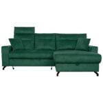 HOEKSTOELENSET, veloursgroen thumbnail 3