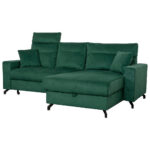 HOEKSTOELENSET, veloursgroen thumbnail 4