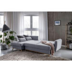 HOEKSTOELENSET, lichtgrijs chenille thumbnail 5