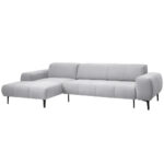 HOEKSTOELENSET, zilver chenille thumbnail 7