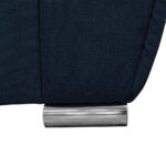 HOEKZITSET, gladde donkerblauwe stof thumbnail 7