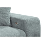 HOEKSTOELENSET, lichtblauwe chenille thumbnail 5