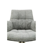 STOELEN, metaal, textiel antraciet, lichtgrijs thumbnail 4