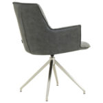 STOELEN, metaal, textiel antraciet, lichtgrijs thumbnail 5