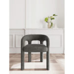 STOELEN, kunstmatige massa donkergrijs thumbnail 3