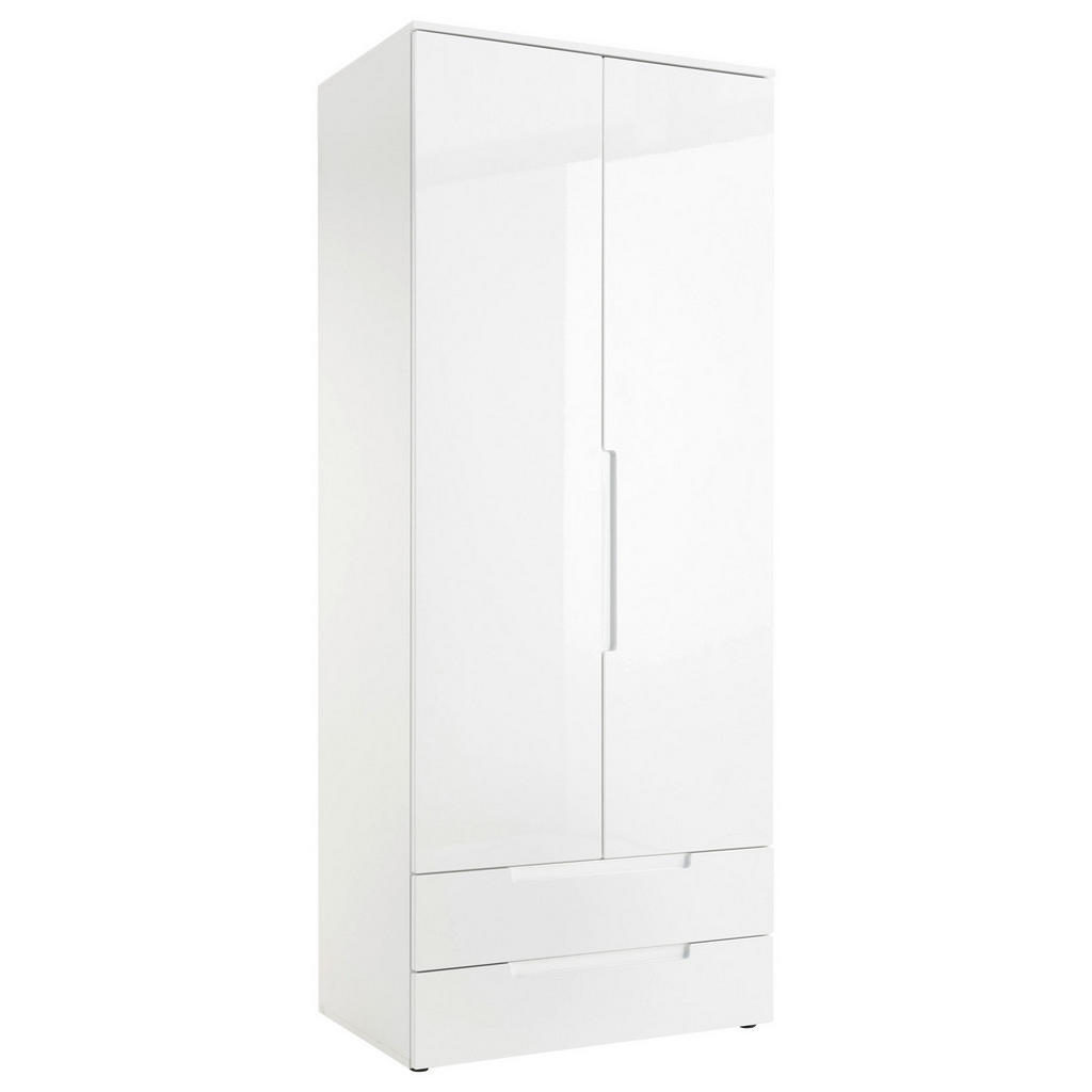KAST MET KLASSIEKE DEUREN, wit