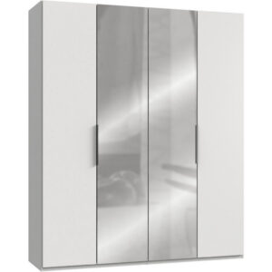 KAST MET KLASSIEKE DEUREN, wit