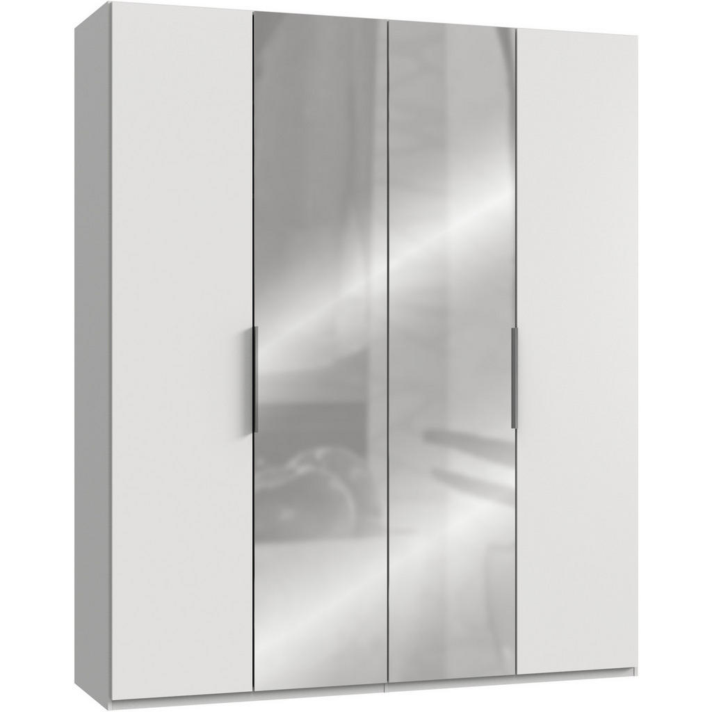 KAST MET KLASSIEKE DEUREN, wit