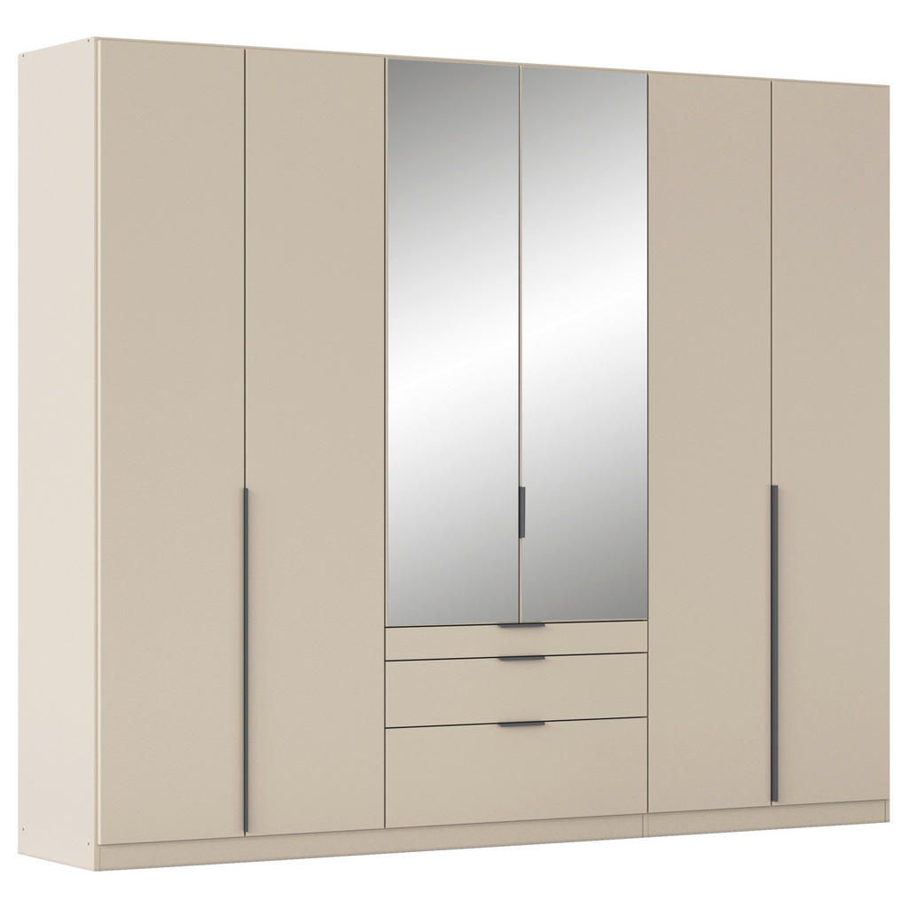 KAST MET KLASSIEKE DEUREN, zilverkleur, champagnekleur