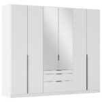 KAST MET KLASSIEKE DEUREN, zilver, wit, donkergrijs thumbnail 1
